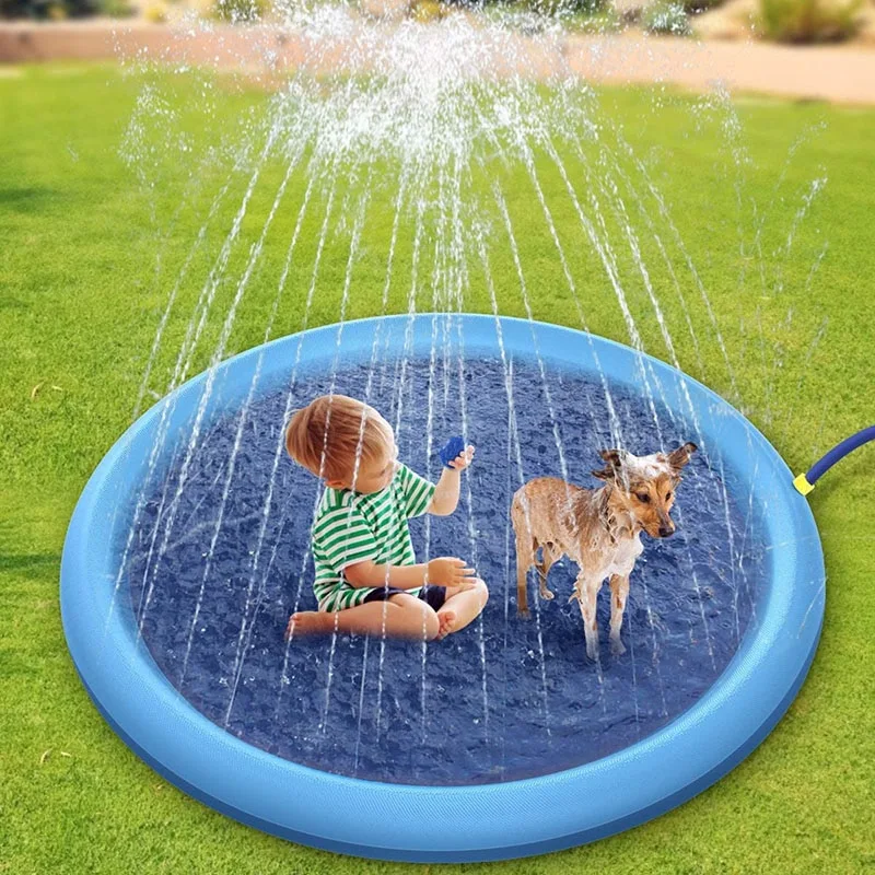 Afp Sprinklermåtte Vandlegetøj til hunde M - flydende vandlegetøj til hunde