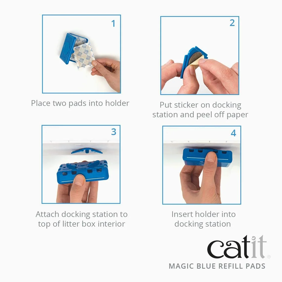 Catit Magic Blue Refill 6 stk