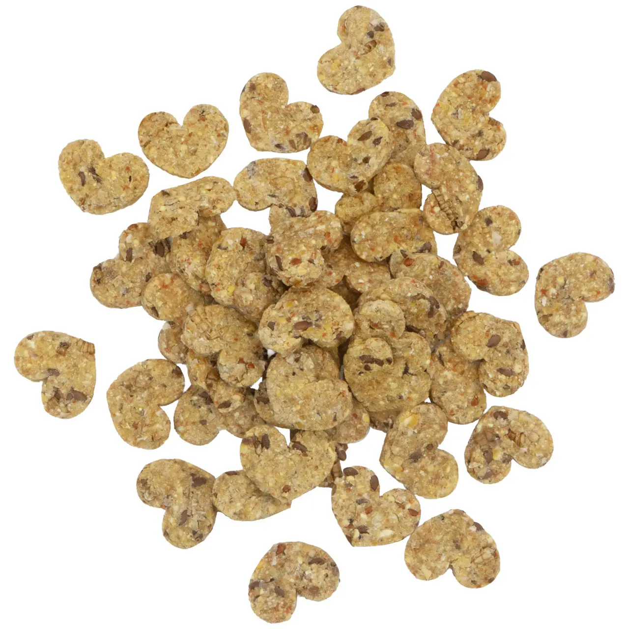 JR Farm Tiny Treats Hjerte med Melorme til Hamster 100 g