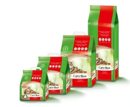 Cats Best Øko Plus klumpende Kattegrus 40 L