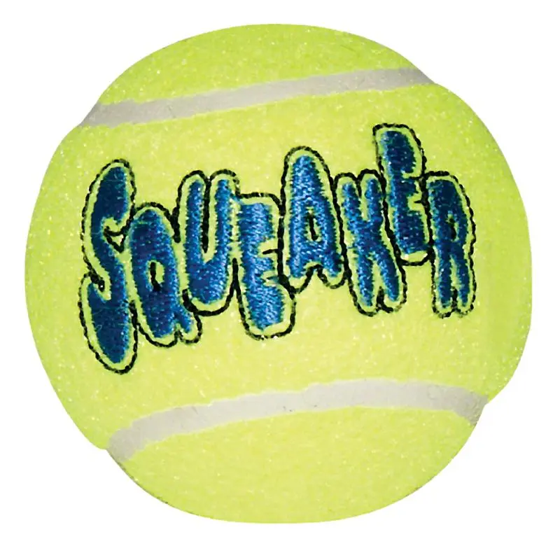 Air Squeaker tennisball Ø 6,4 cm - sjov bold med piv til hunde