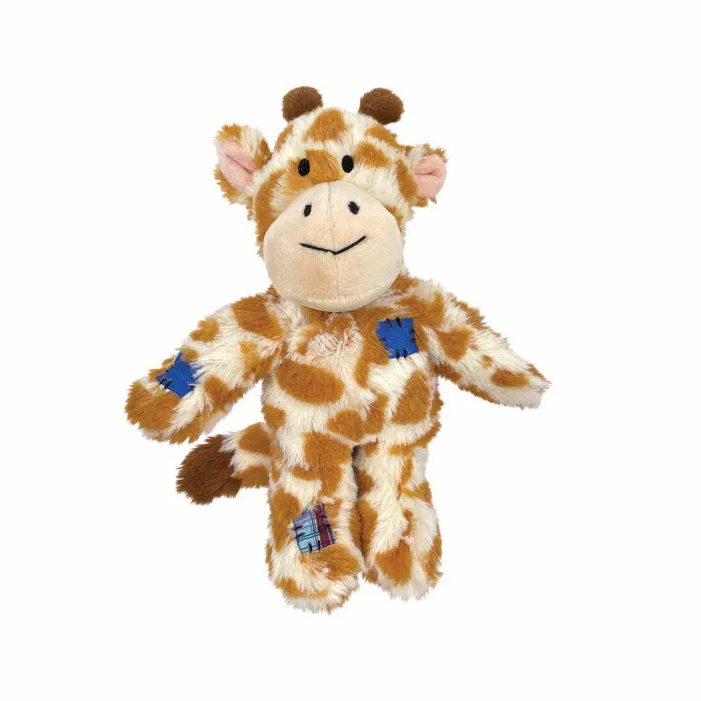 KONG Wild Knots Giraffe S/M 24x20,5x9 cm - bamse med reb