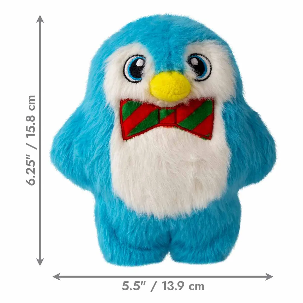 Kong Holiday Snuzzles Pengiun S - Hundelegetøj med piv