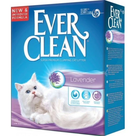 Ever Clean Lavendel Kattegrus 10 L