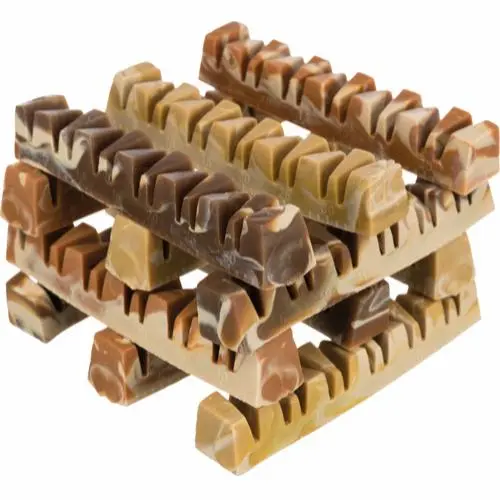Denta Fun Veggie Tyggeben 22 cm (vegetabilsk) - stort vegansk tyggeben til hunde