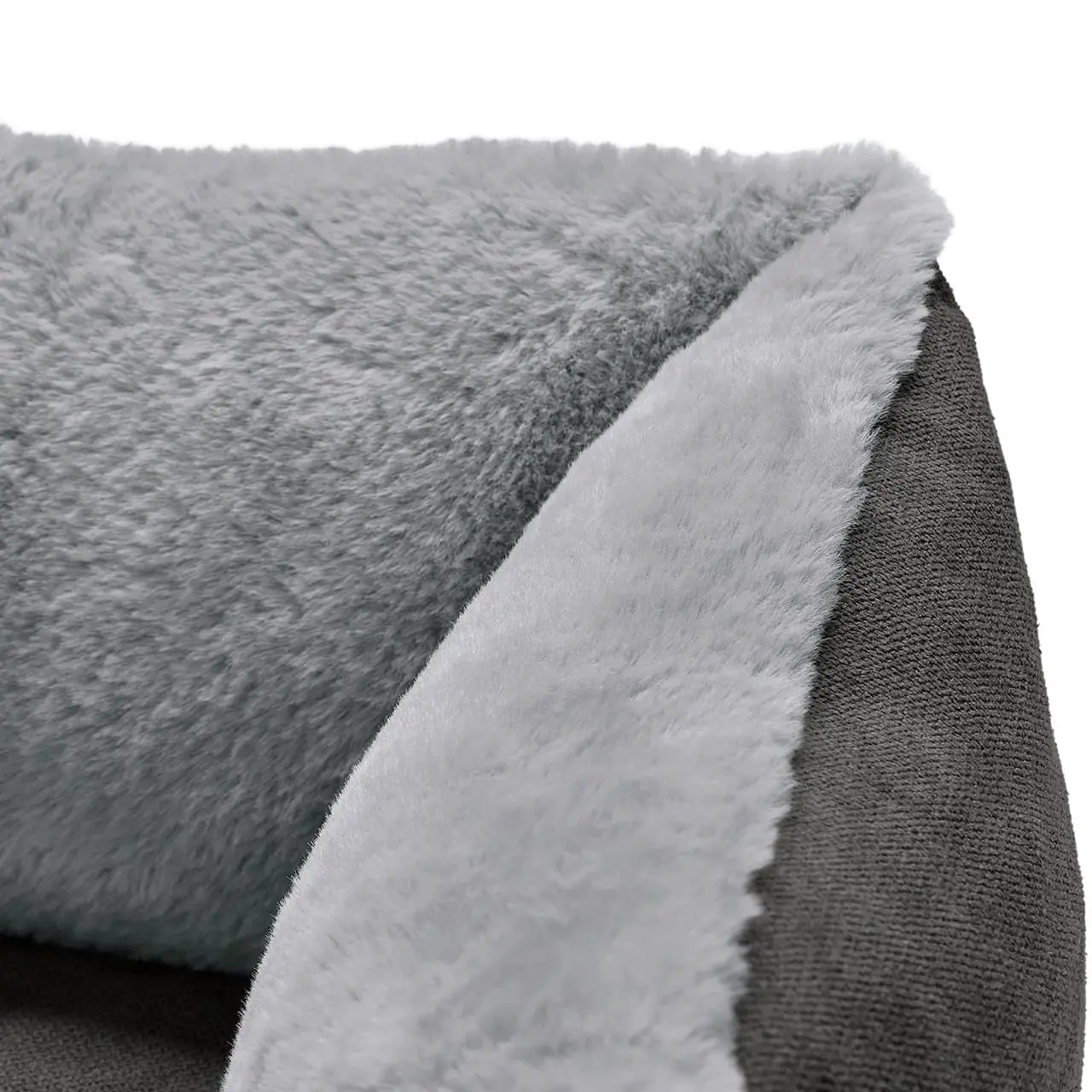 Hunter Ortopædisk Rockford hundeseng XLarge 120x90 cm Grå