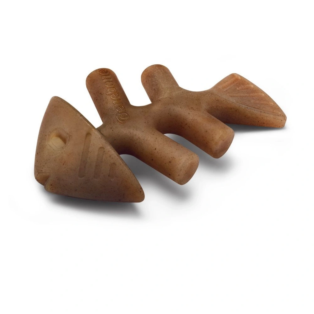 Benebone Fishbone S - tyggeben med laksesmag
