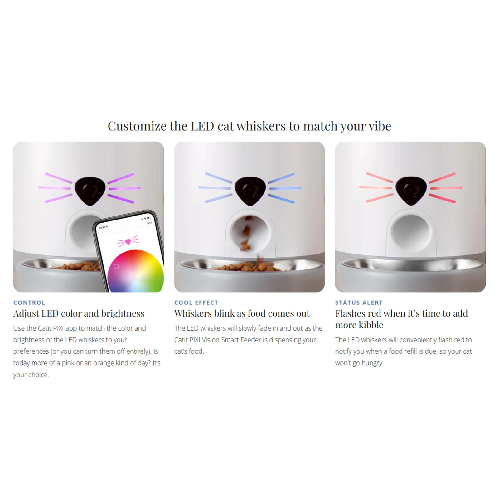 Catit Pixi Vision Smart Wifi Foderautomat