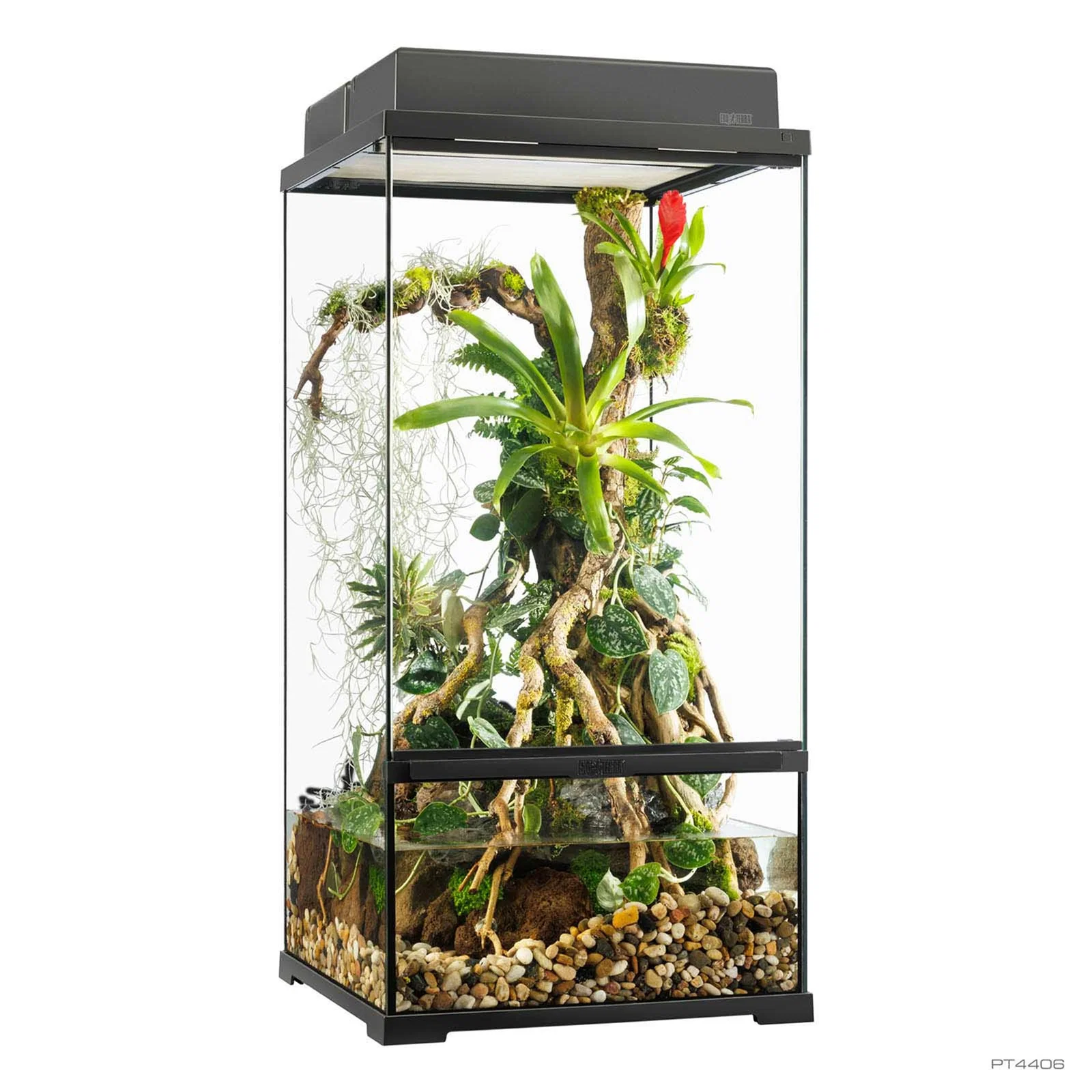 ExoTerra Pro Terrarium Paludarium 45x45x90 cm 182 Liter