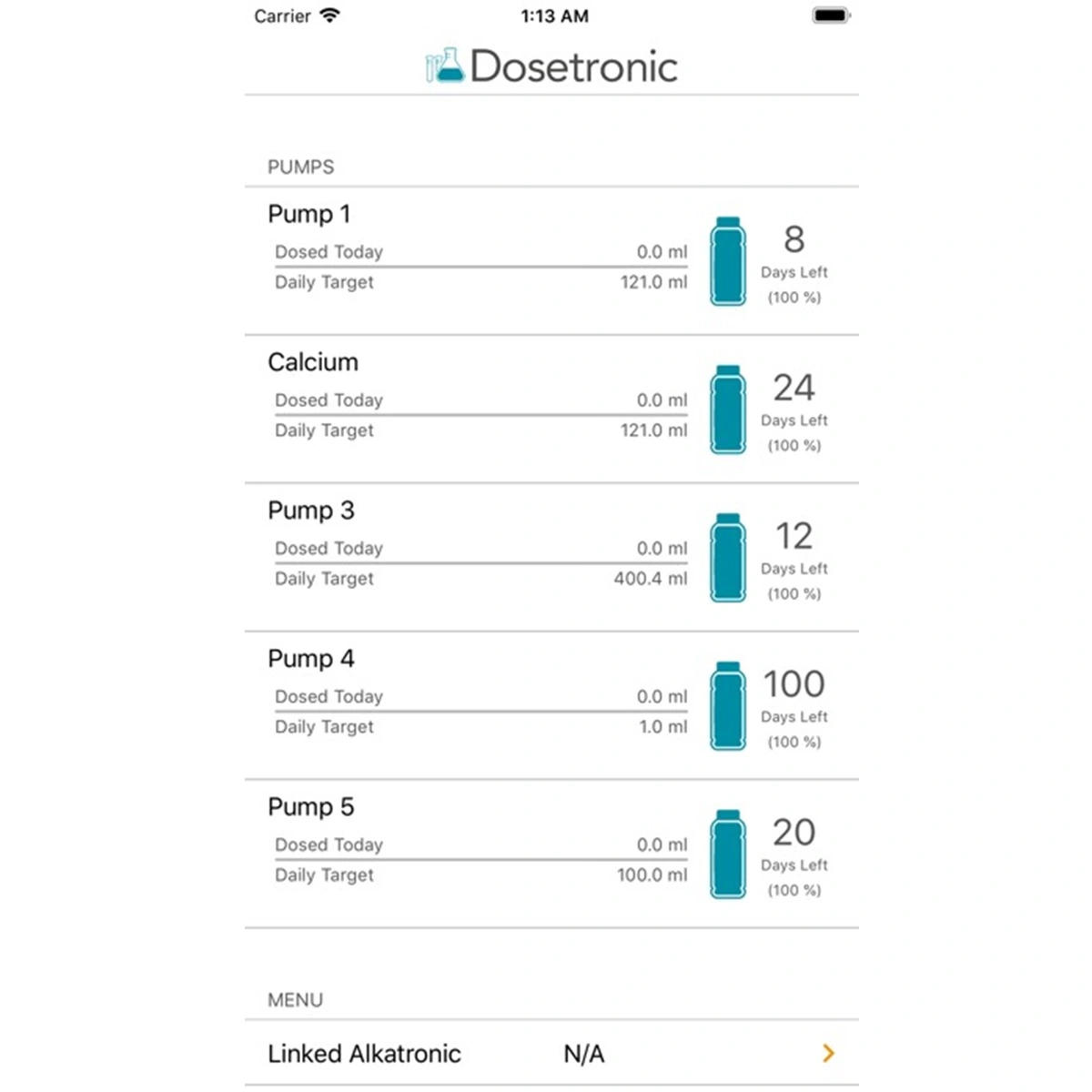 FOCUSTRONIC DOSETRONIC MODEL 1