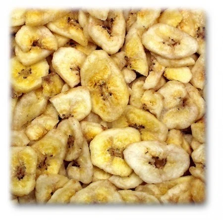 JR Farm tørrede bananskiver 150 g
