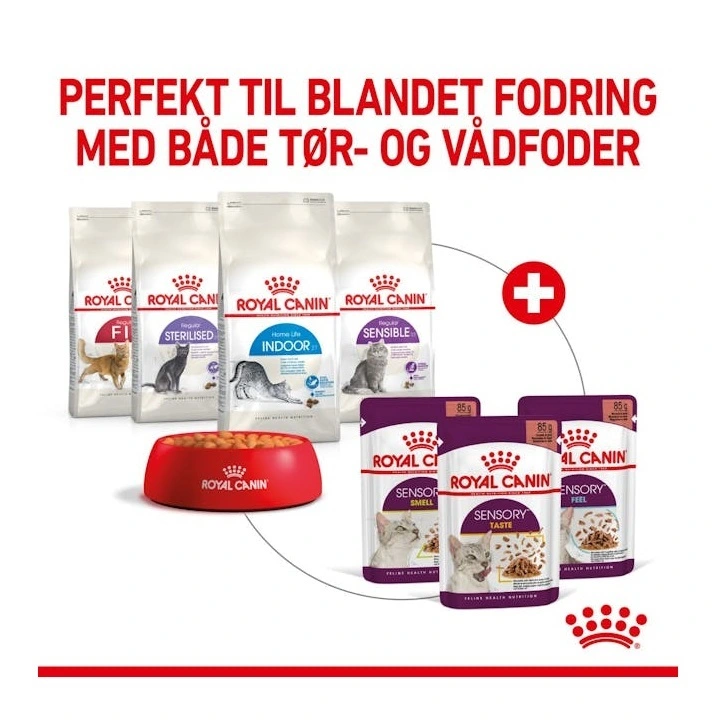 Royal Canin Kattevådmad Sensory Taste Sovs Adult