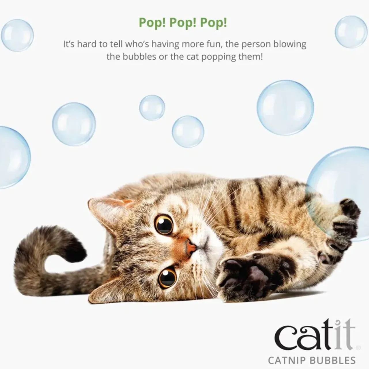 Catit sæbebobler med katteurt 142 ml