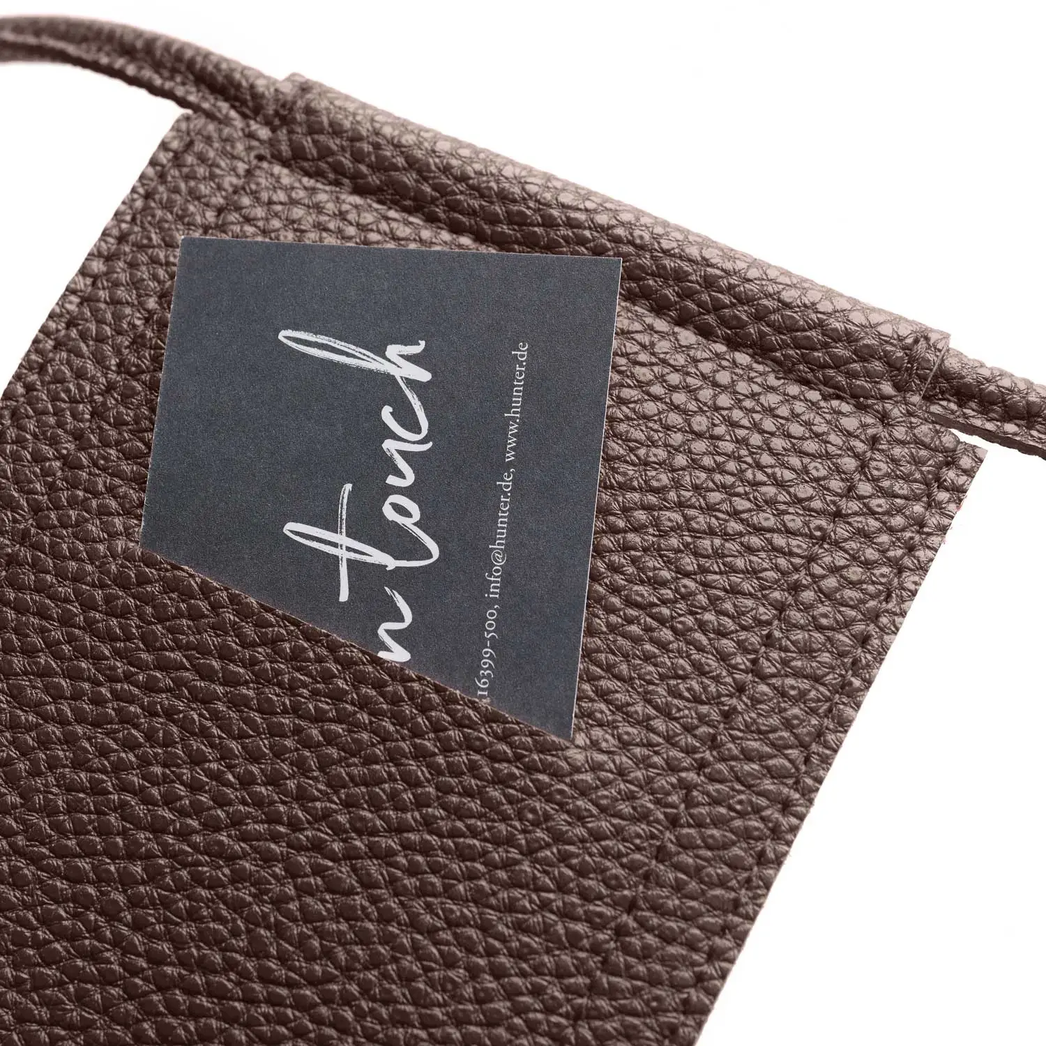Hunter Pari Phone Pocket Brown