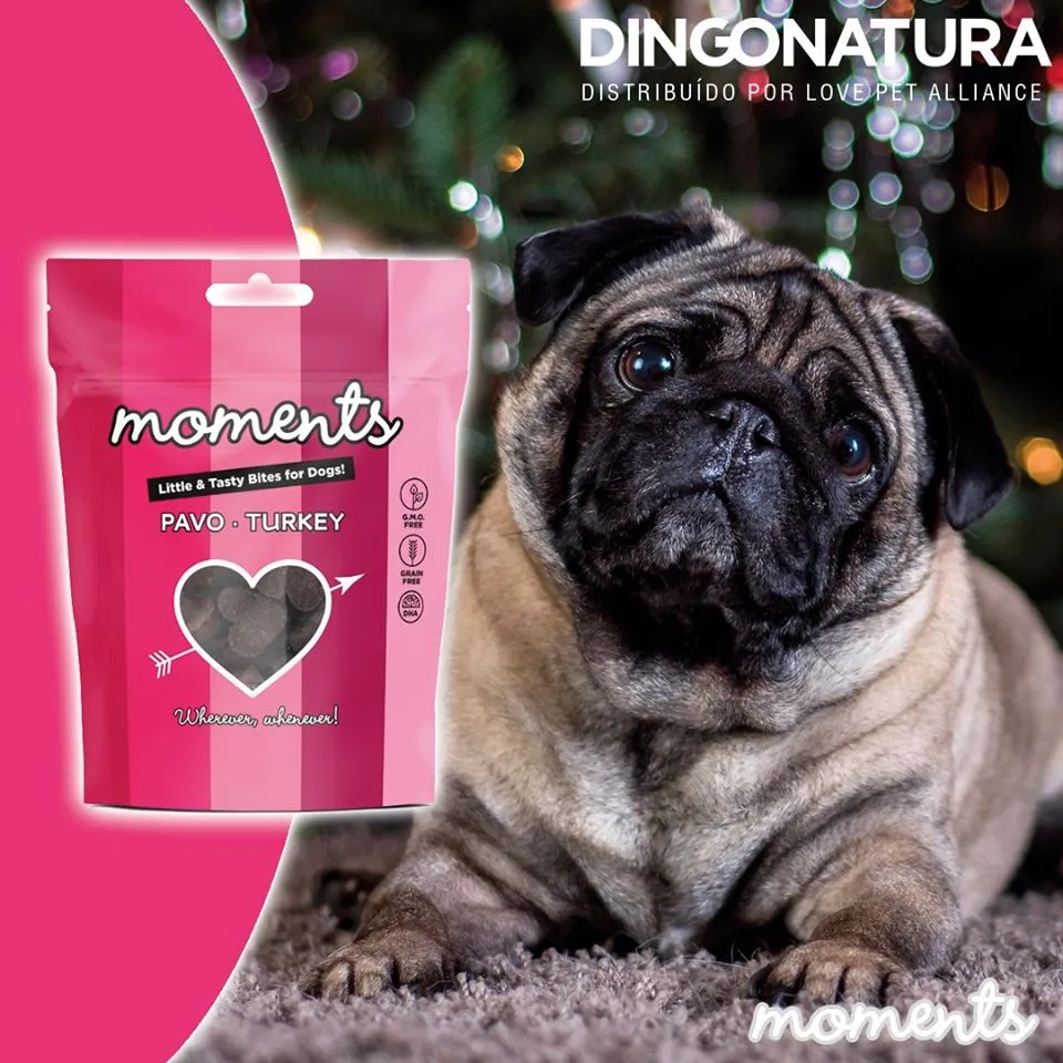 Moments hundesnack Kalkun 60 g - naturlige hundegodbidder