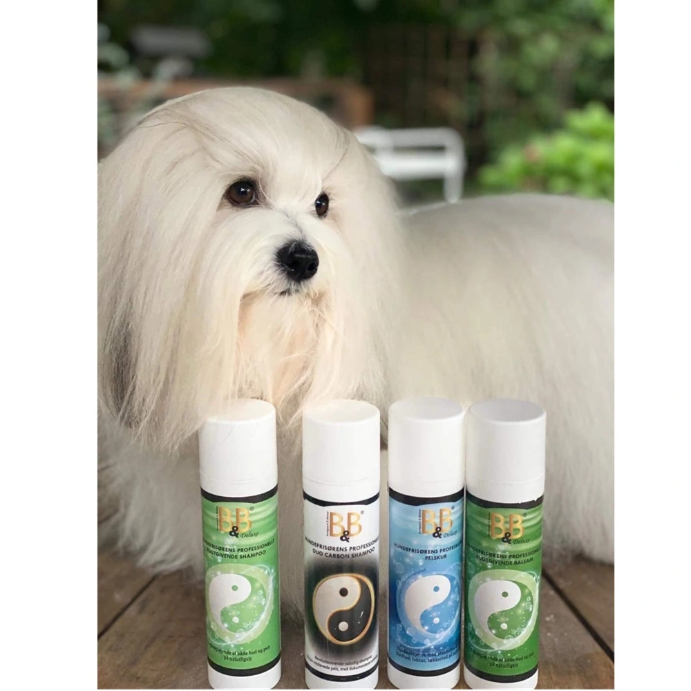 Hundefrisørens professionelle Duo Carbon shampoo 200 ml