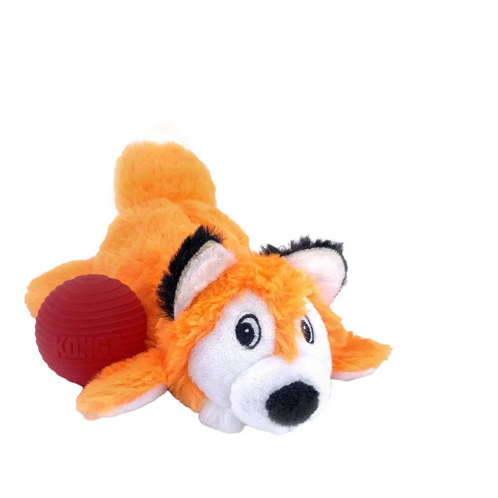 Kong Cozie Pocketz Fox M - sjov rævebamse til hunde