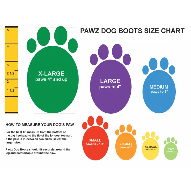 Pawz hundesko Tiny 2,5 cm lysegrøn
