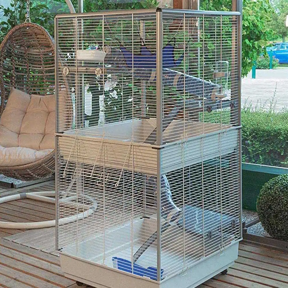Ferplast Furet Tower Fritte gnaverbur (75 x 80 x 161 cm)