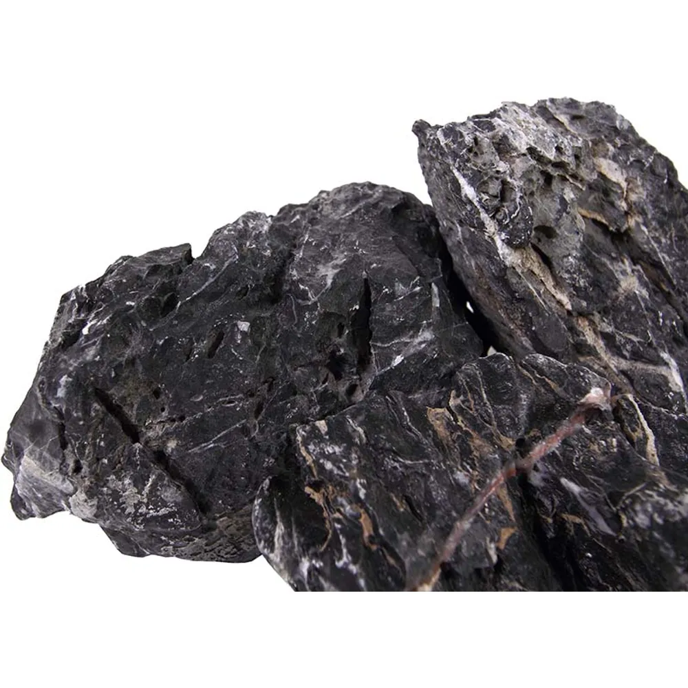 Mini Landskab Premium Dark 1 kg - Aquascaping sten i mørk nuance