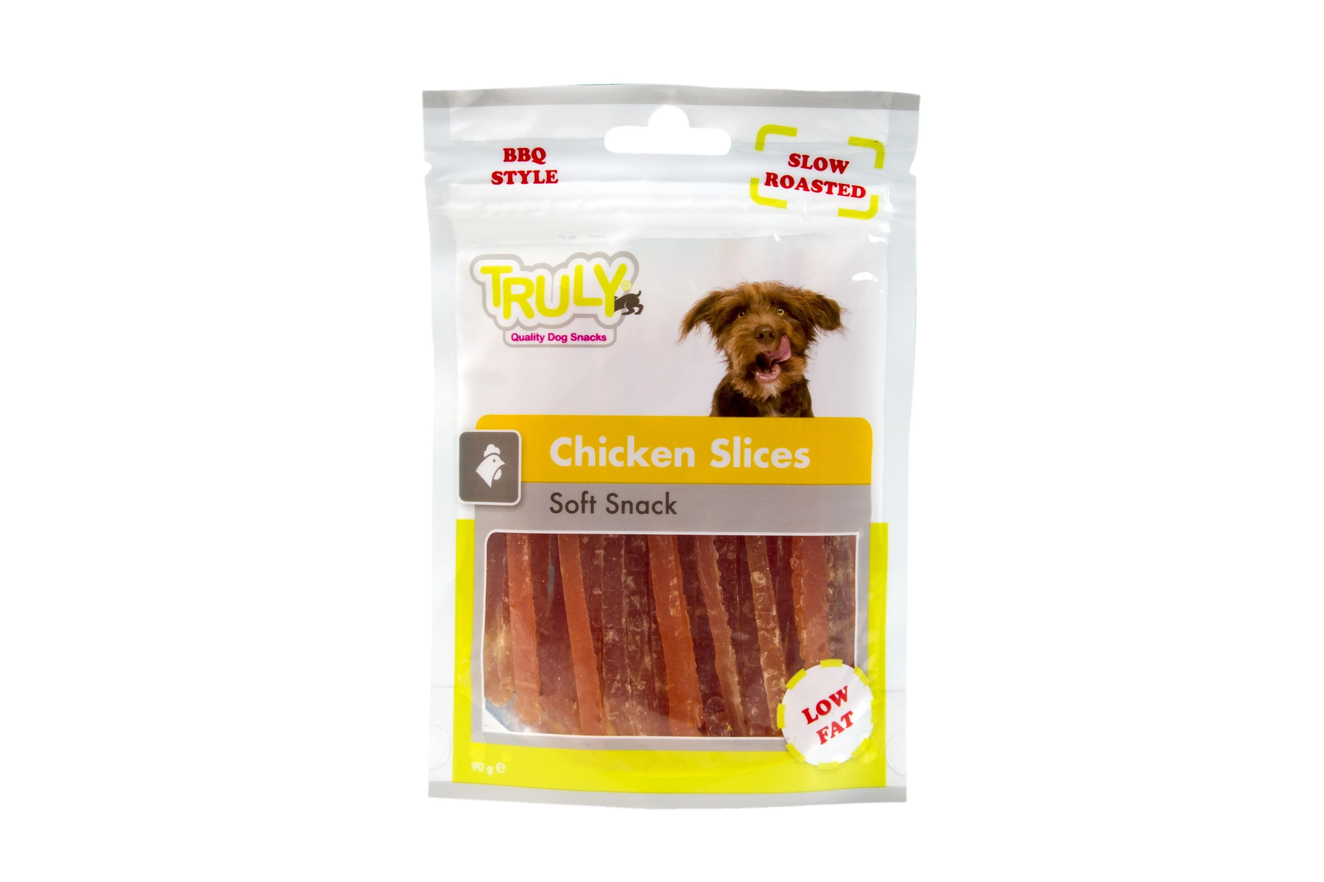 Truly Chicken Slices 90 g - kyllingeskiver til hunde