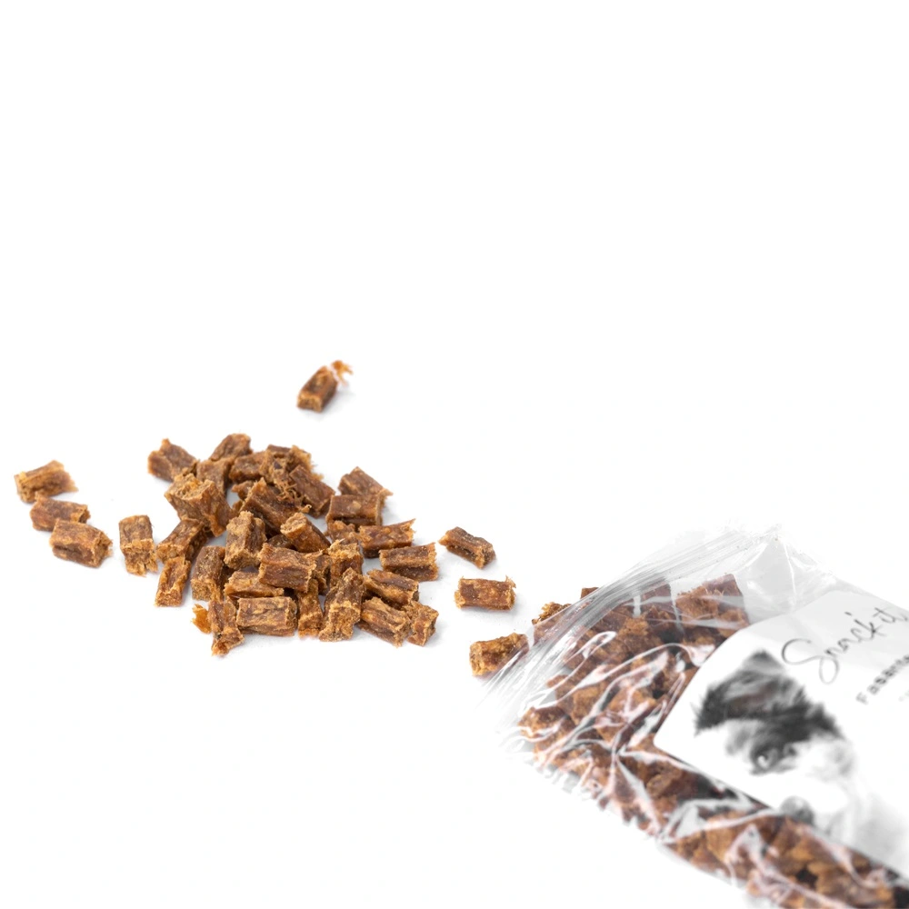 Snackit Bløde Okse terninger 100 g - kornfri hundesnacks