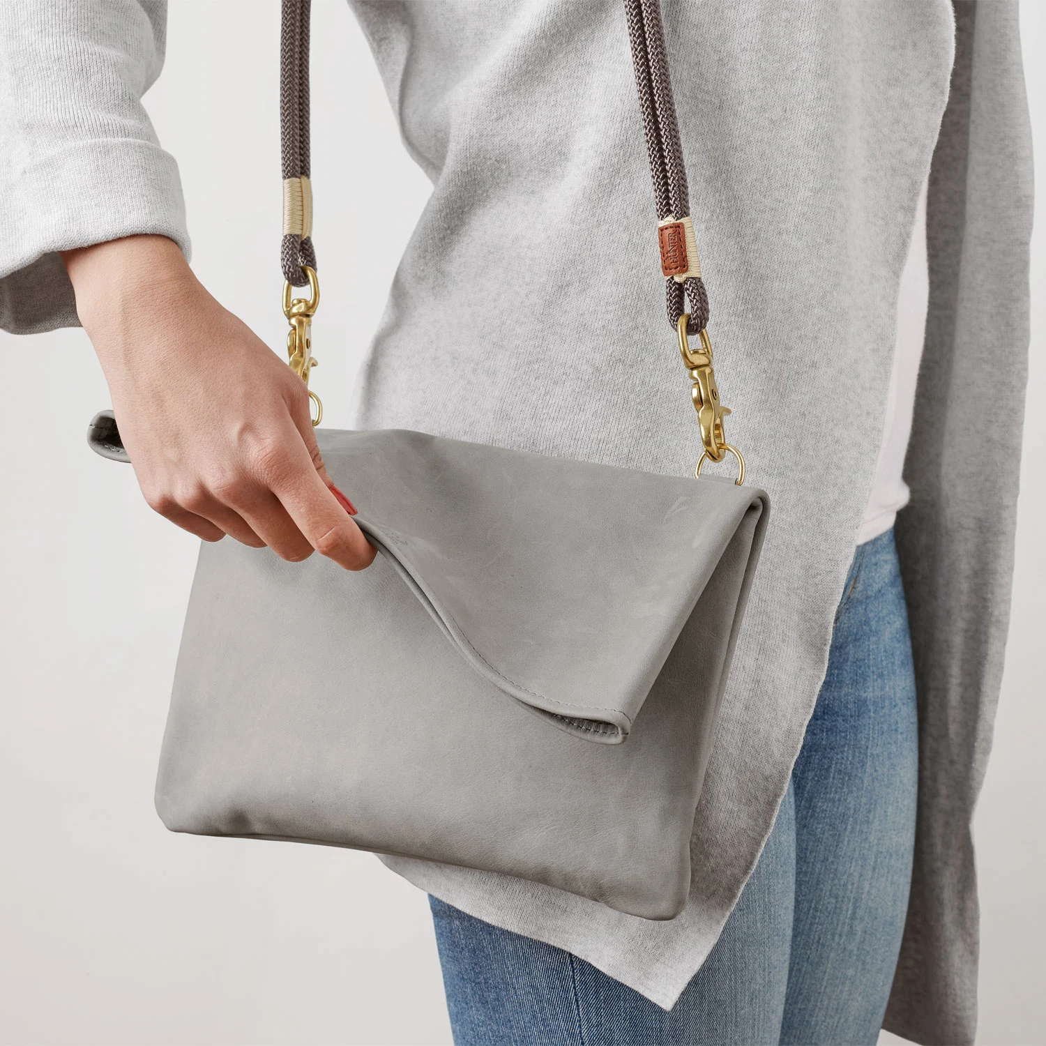 Hunter Shoulder Bag Lana Grey