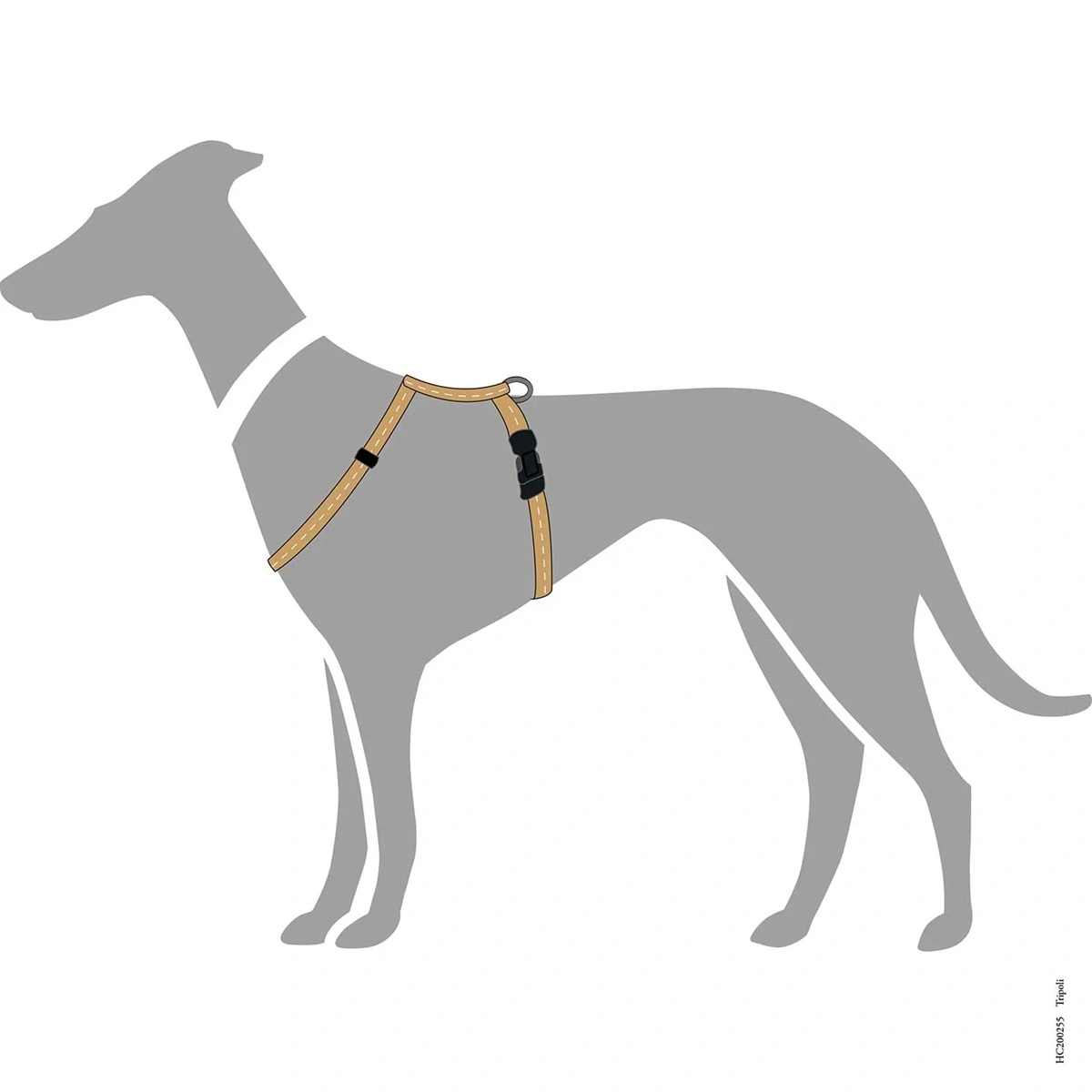 Hunter Hundesele Tripoli Lyserød XXS