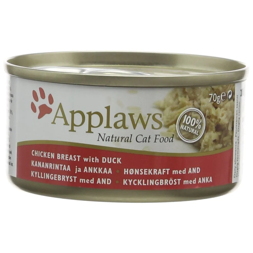 Applaws kattevådmad Kylling og And 156 g