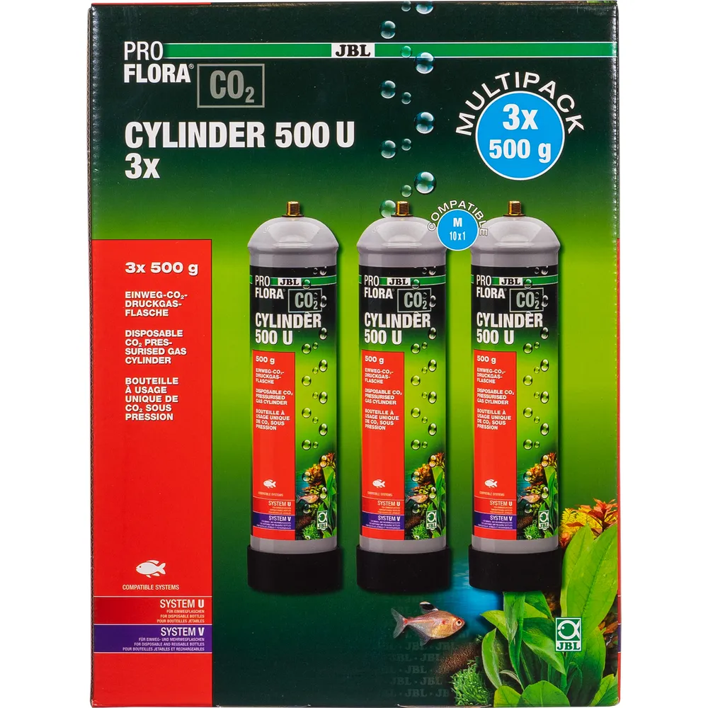JBL Proflora CO2 Cylinder 500 U 3X500 Gram
