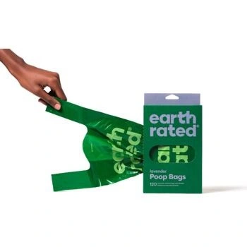 Earth Rated Øko hømhømposer Lavendel med håndtag 120 stk