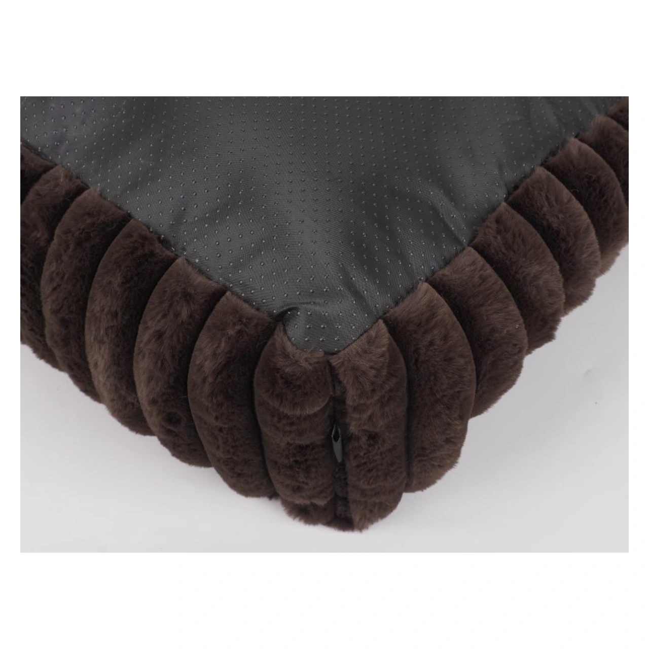 Nordic Paws Ripple Square hundeseng S Brun 50 x 43 x 17 cm
