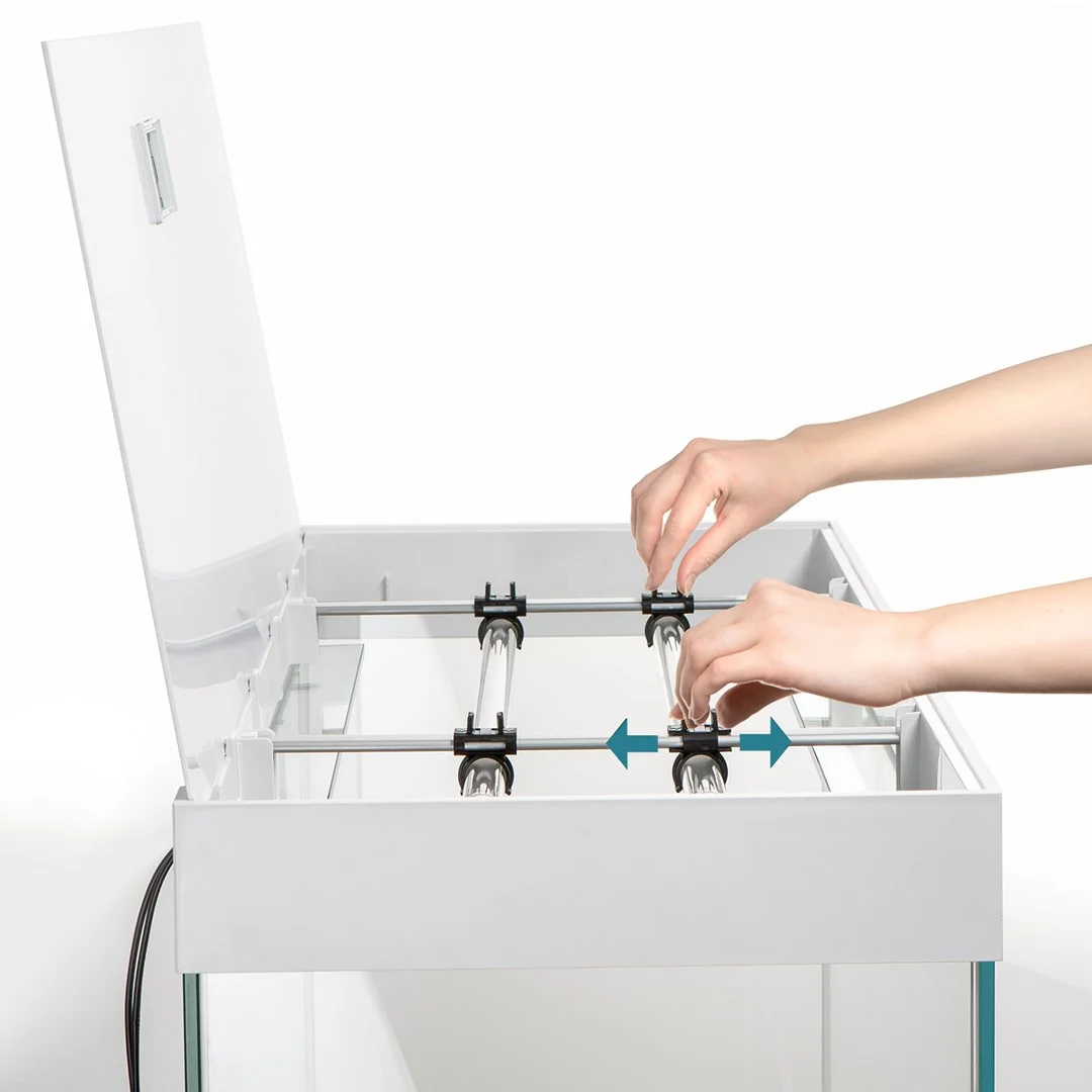 AquaEl Optiset 240 Hvidt akvarium