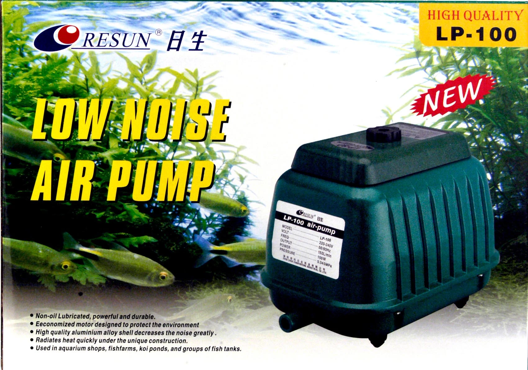LP100 Luftpumpe 8400 l/t