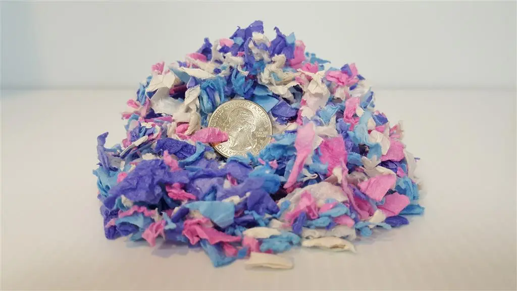 Über papirstrøelse 36 L confetti