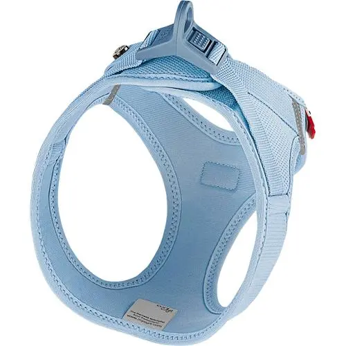 Curli Vest hundesele Clasp Air Mesh Skyblue XS bryst 34-38 cm - let og sikker komfort