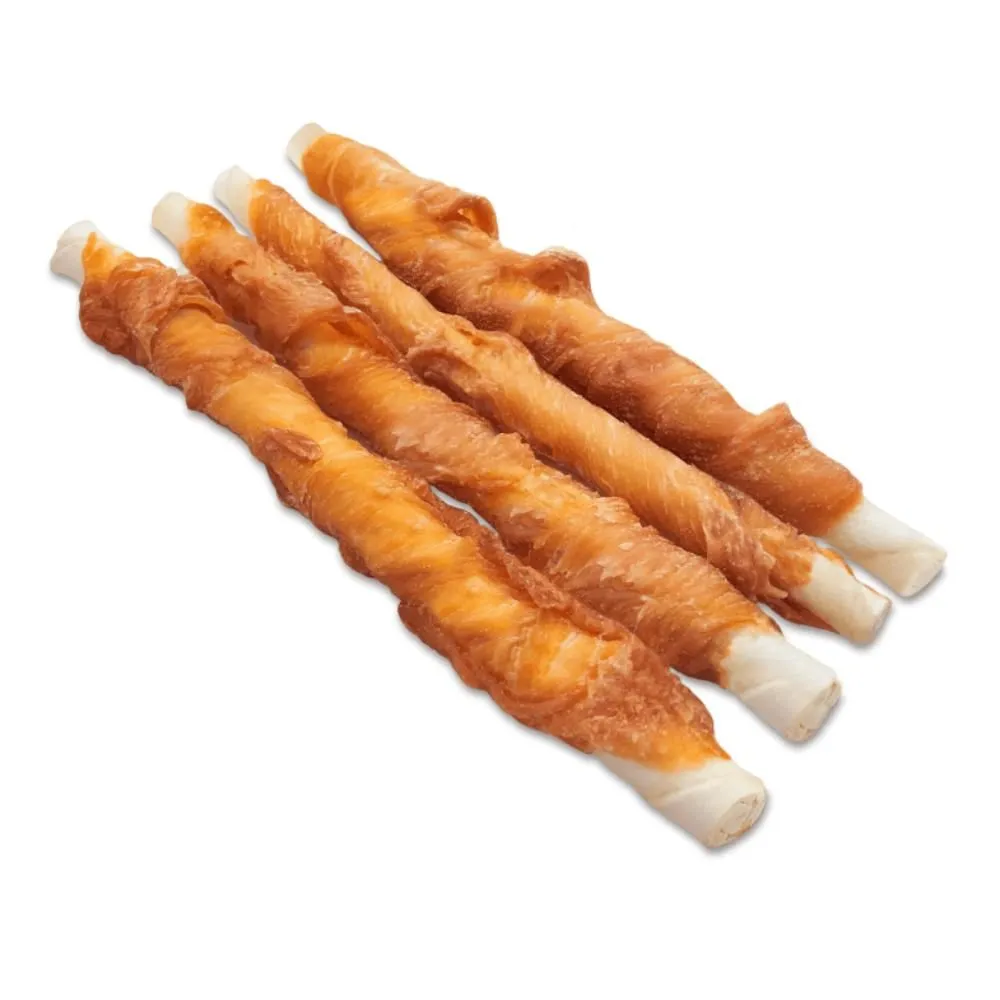 Dokas Tyggepind med kyllingebryst 50 g - naturlig tyggesnack til hunde