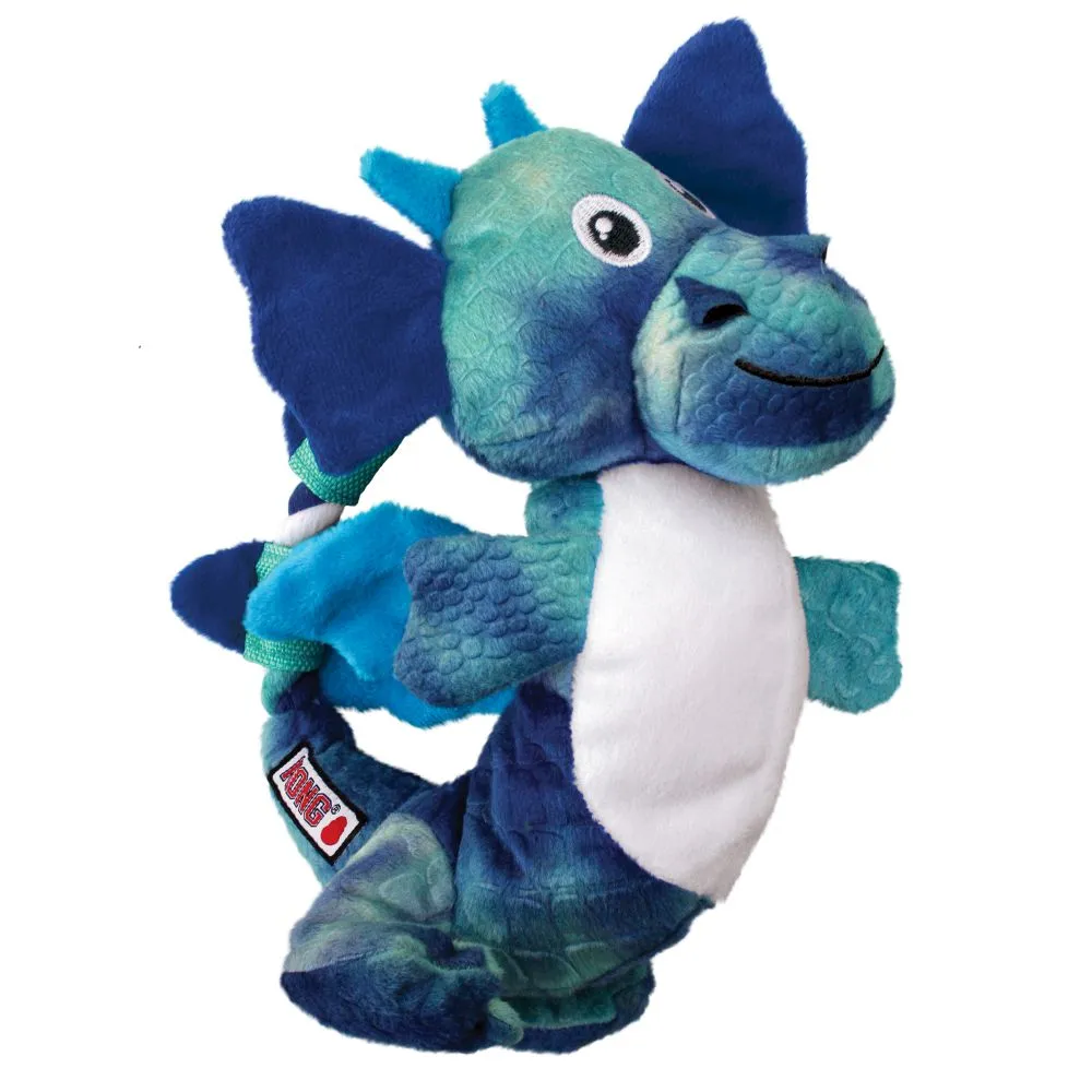 KONG Dragon Knots Hundelegetøj - sjov bamse med reb