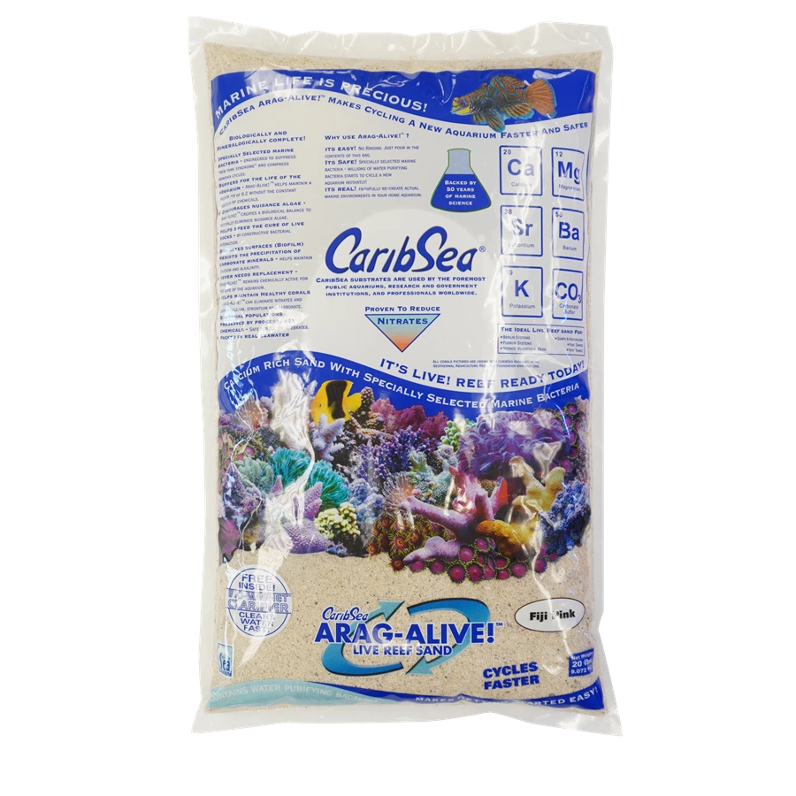 CaribSea Aragalive Bimini Pink 9,07 kg