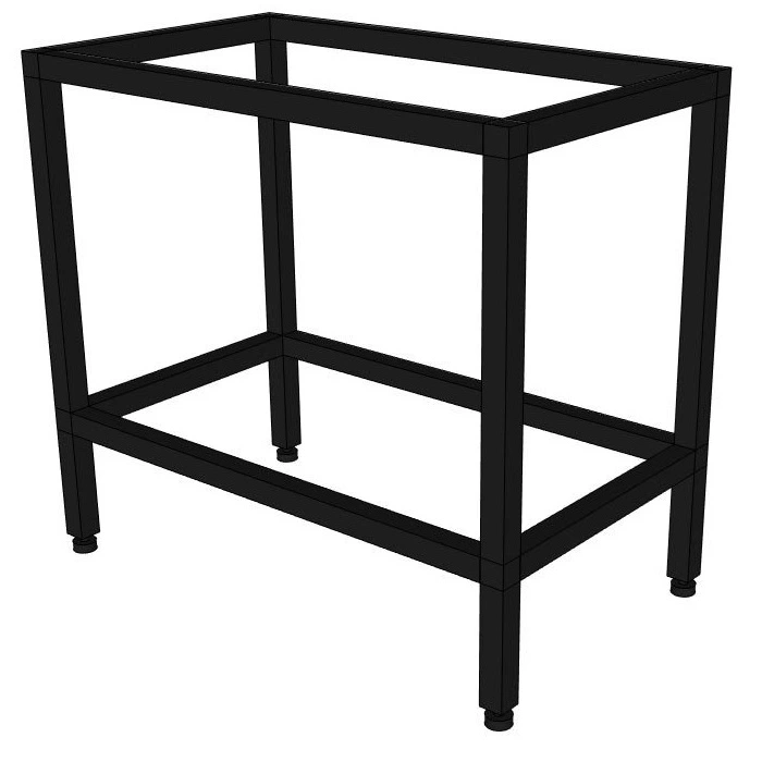 Porsa sort akvariebord 45 liter