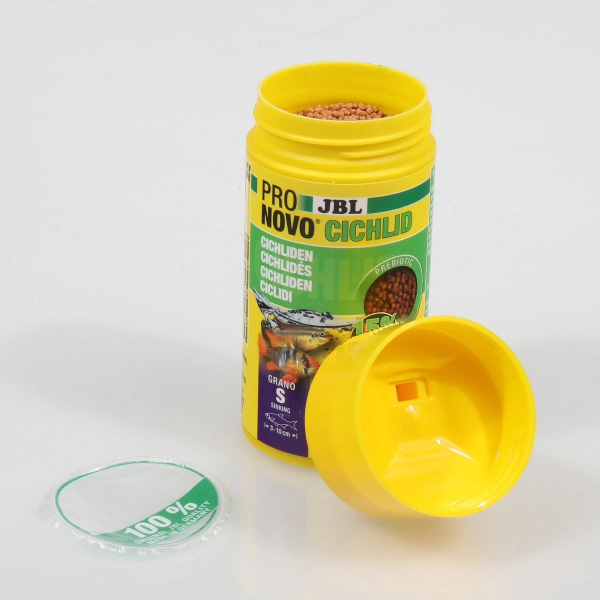 JBL ProNovo Cichlid S Grano 100 ml Klik
