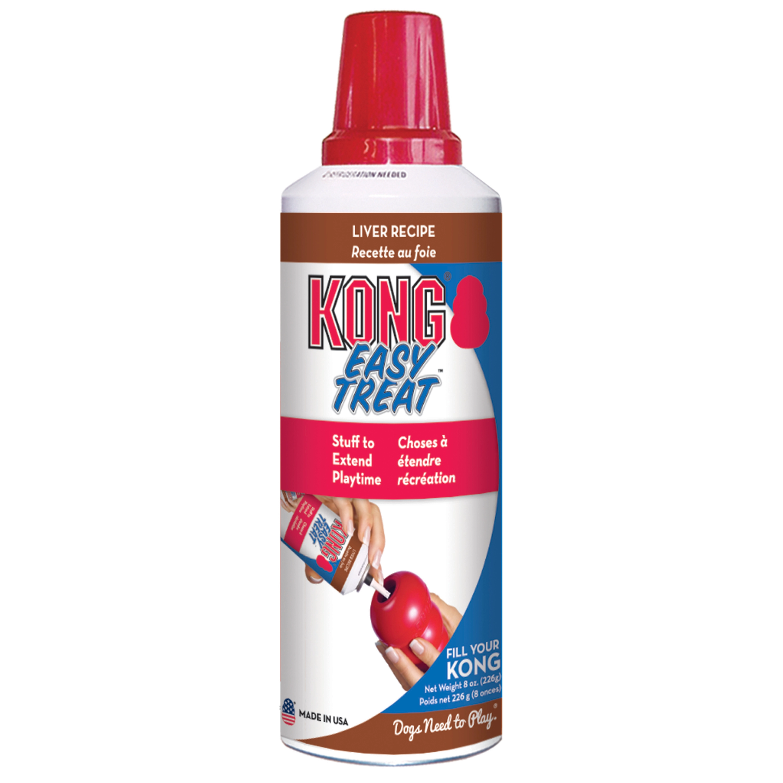 KONG Stuff'n Lever Pasta 226 g - lækker fyld til hundelegetøj