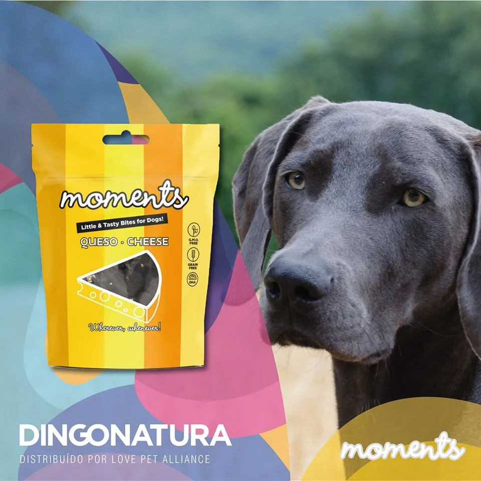 Moments hundesnack Kylling og Ost 60 g - naturlige hundegodbidder