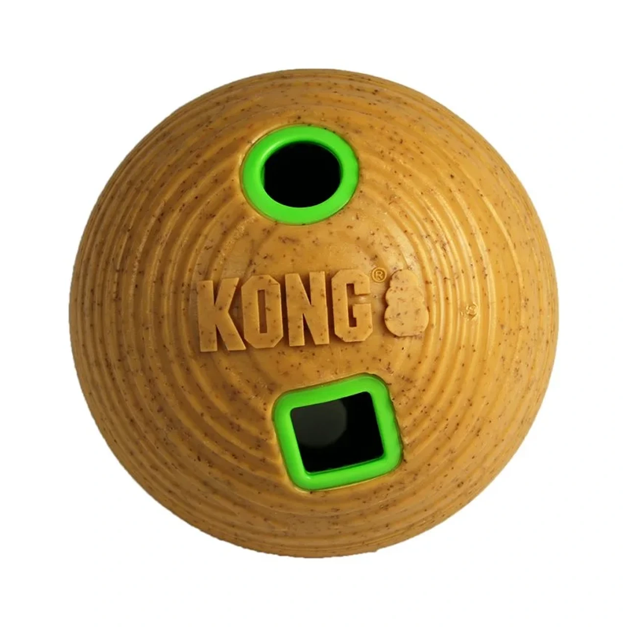 KONG Bamboo Ball 12 cm - aktiveringslegetøj til hunde