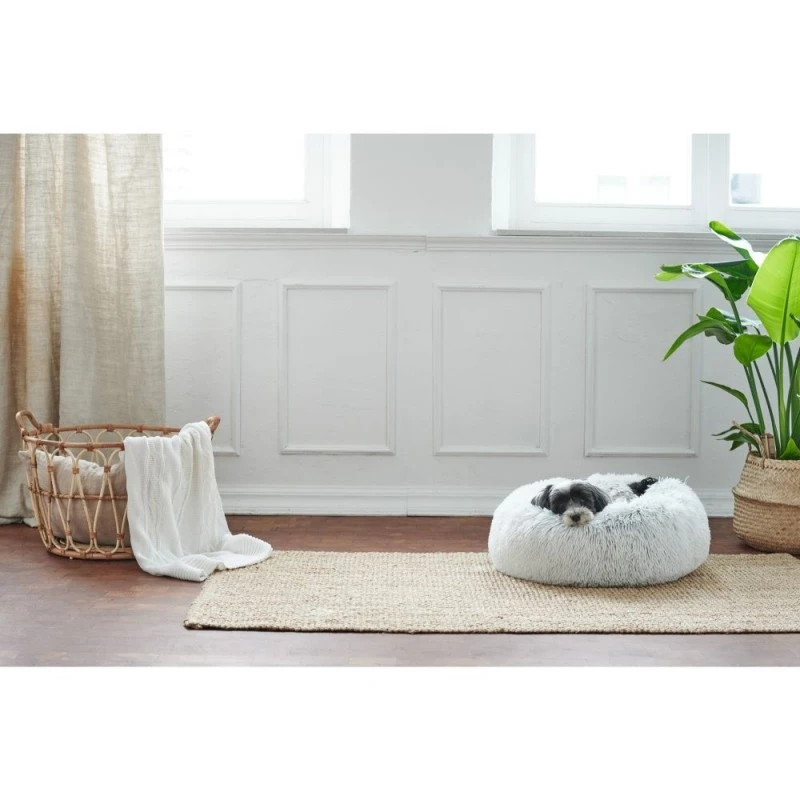 Hunter Loppa donut hundeseng Ø 50 cm Hvid