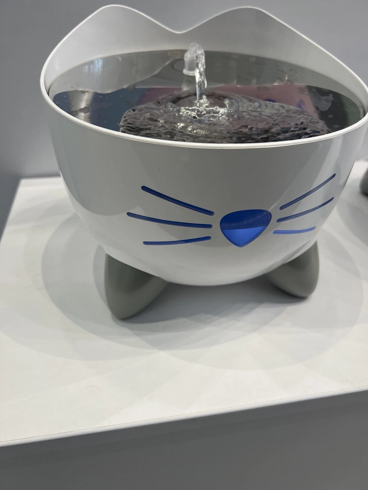 Catit Pixi Drikkefontæne i Hvid med Rustfrit stål