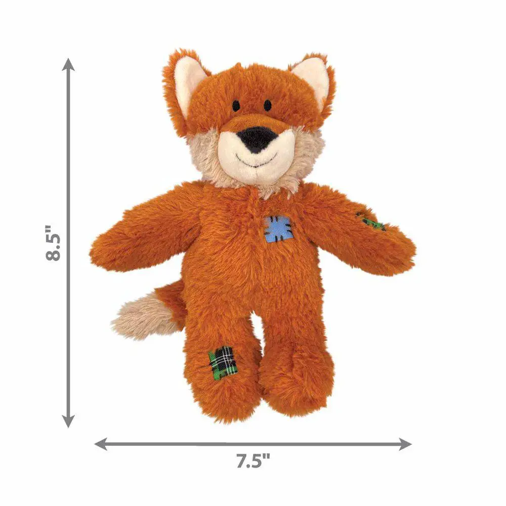 KONG Wild Knots Fox S/M 24x19x7,5 cm - ræv bamse til hunde