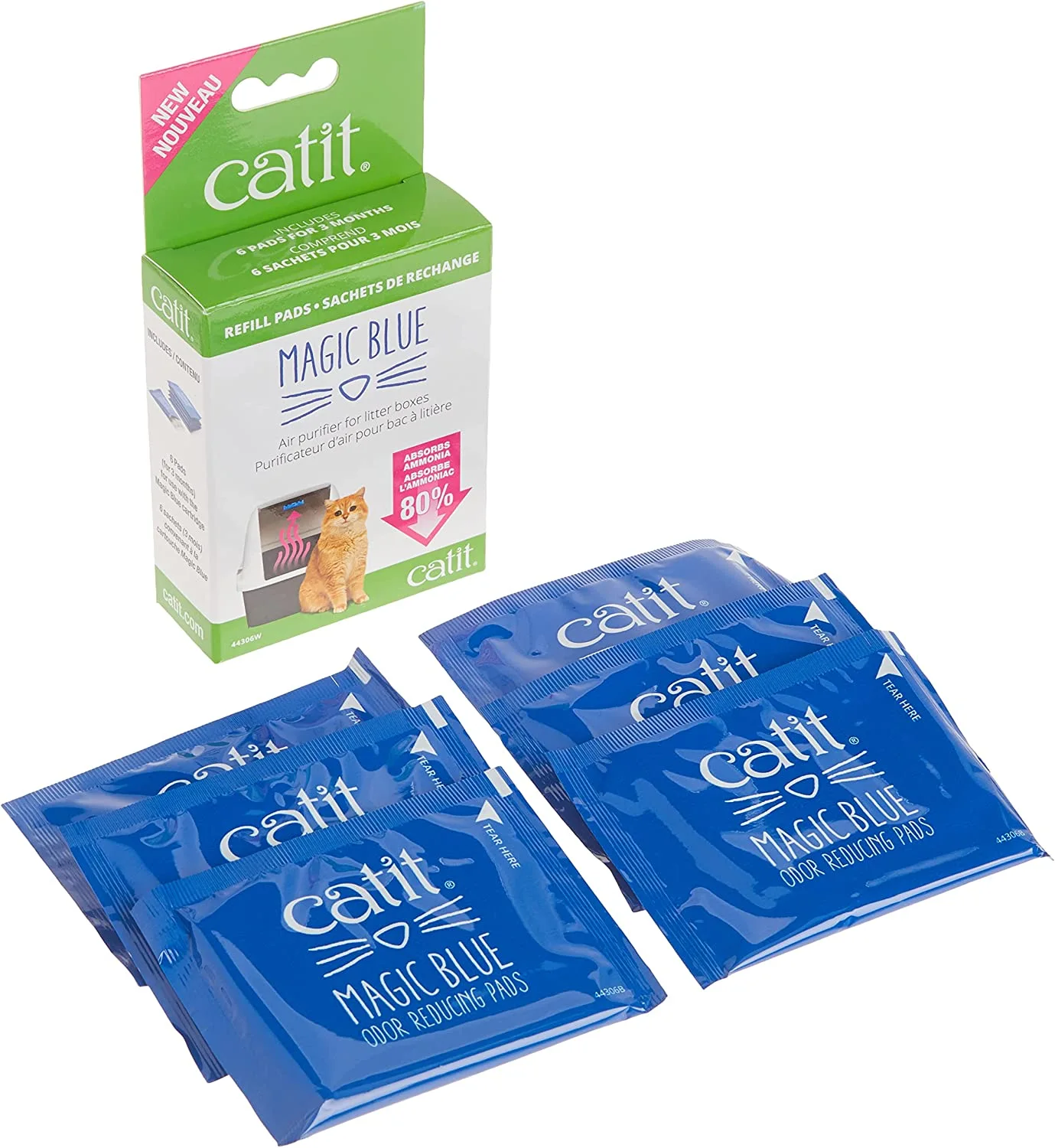 Catit Magic Blue Refill 6 stk