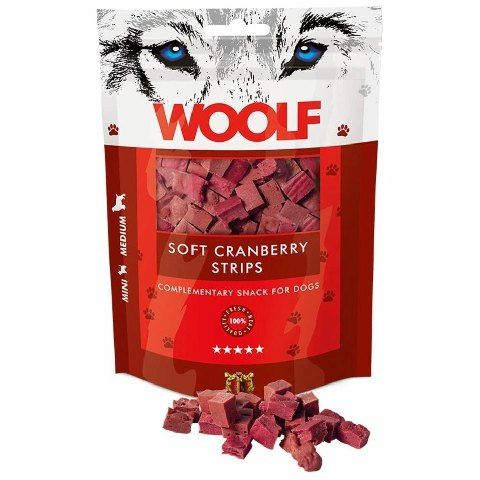 Woolf Hundesnack Tranebær Bites