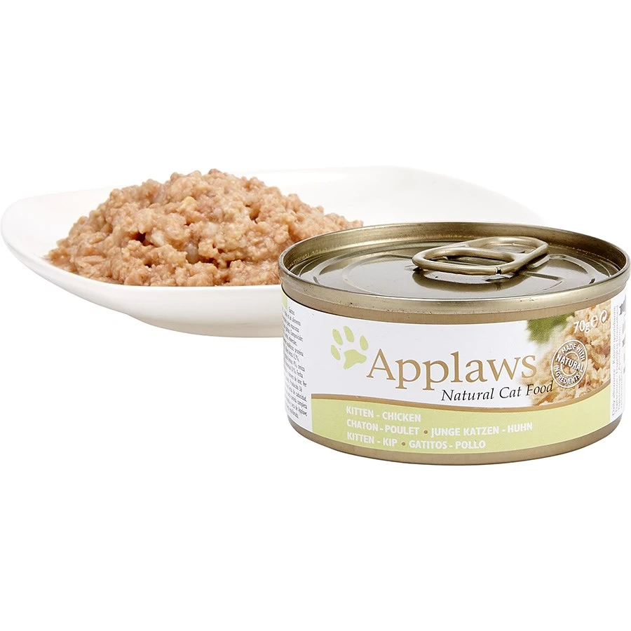 Applaws Kattevådmad Killing kylling 70 g